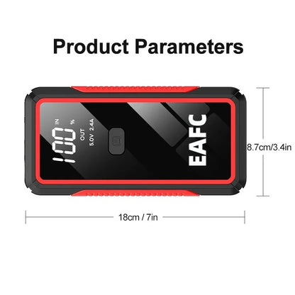 Car Jump Starter – Cables & Case